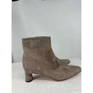 Vince Hela Bootie Light Woodsmoke Suede Size 5